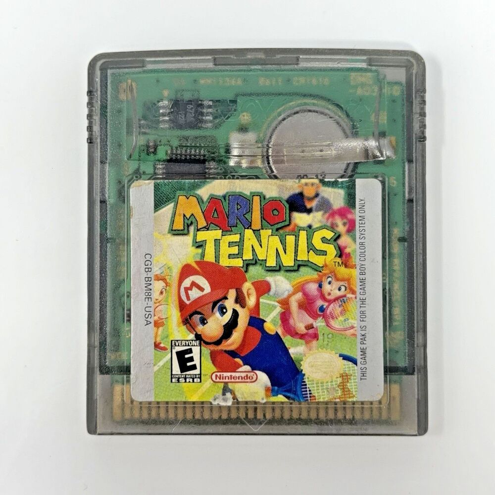 Mario Tennis Nintendo Game Boy Color GBC 2000 Cartridge Cart Only